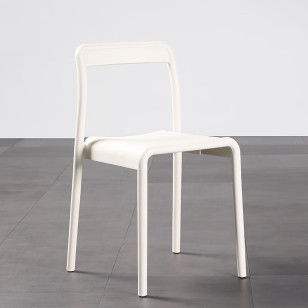 簡約北歐風鏤背休閒椅